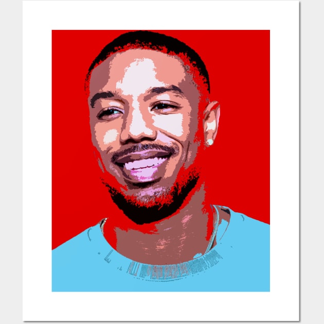 michael b jordan Wall Art by oryan80